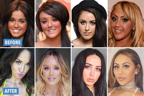 geordie shore before and after